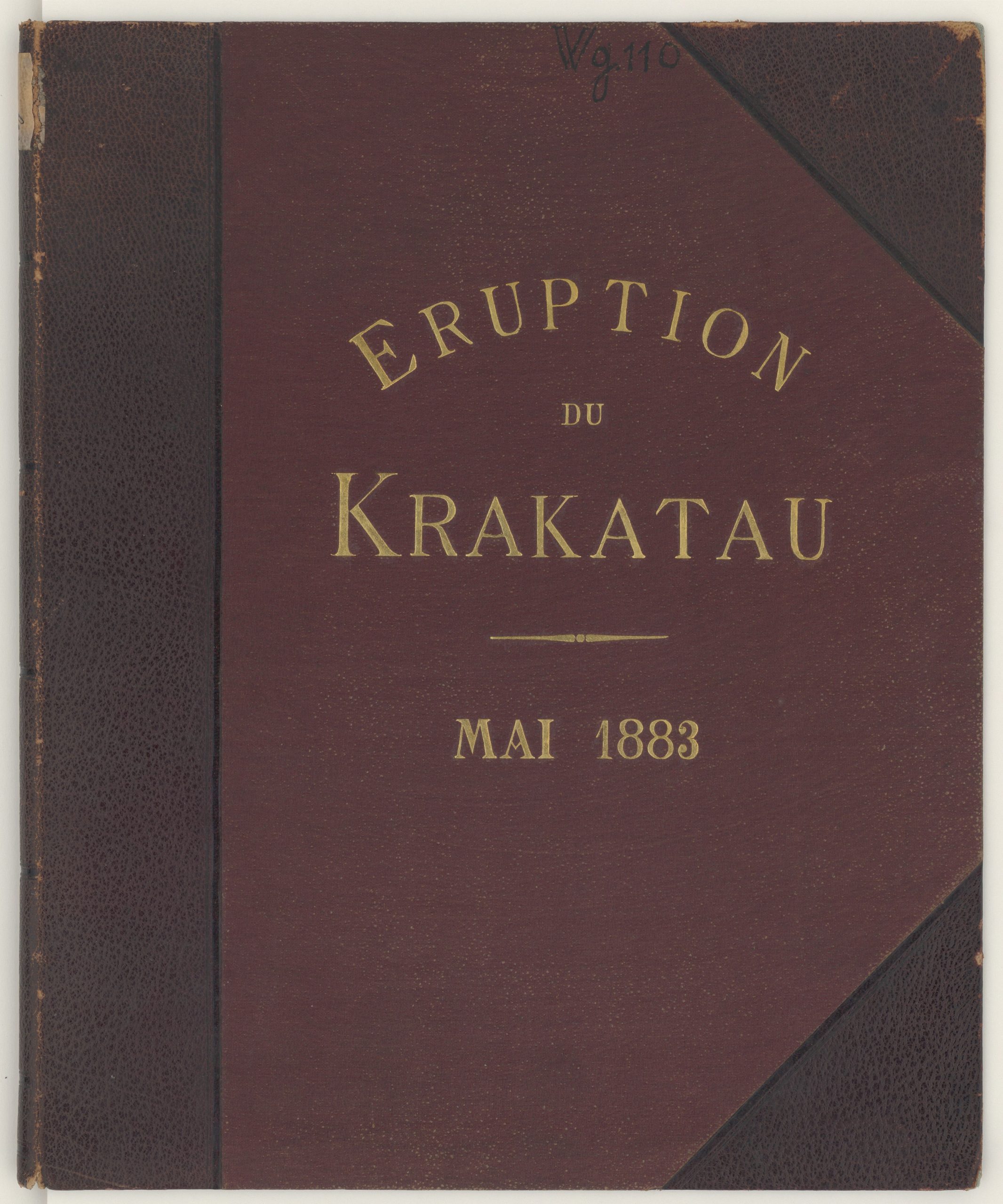 Erupció del Krakatau, maig 1883 - fotografia històrica