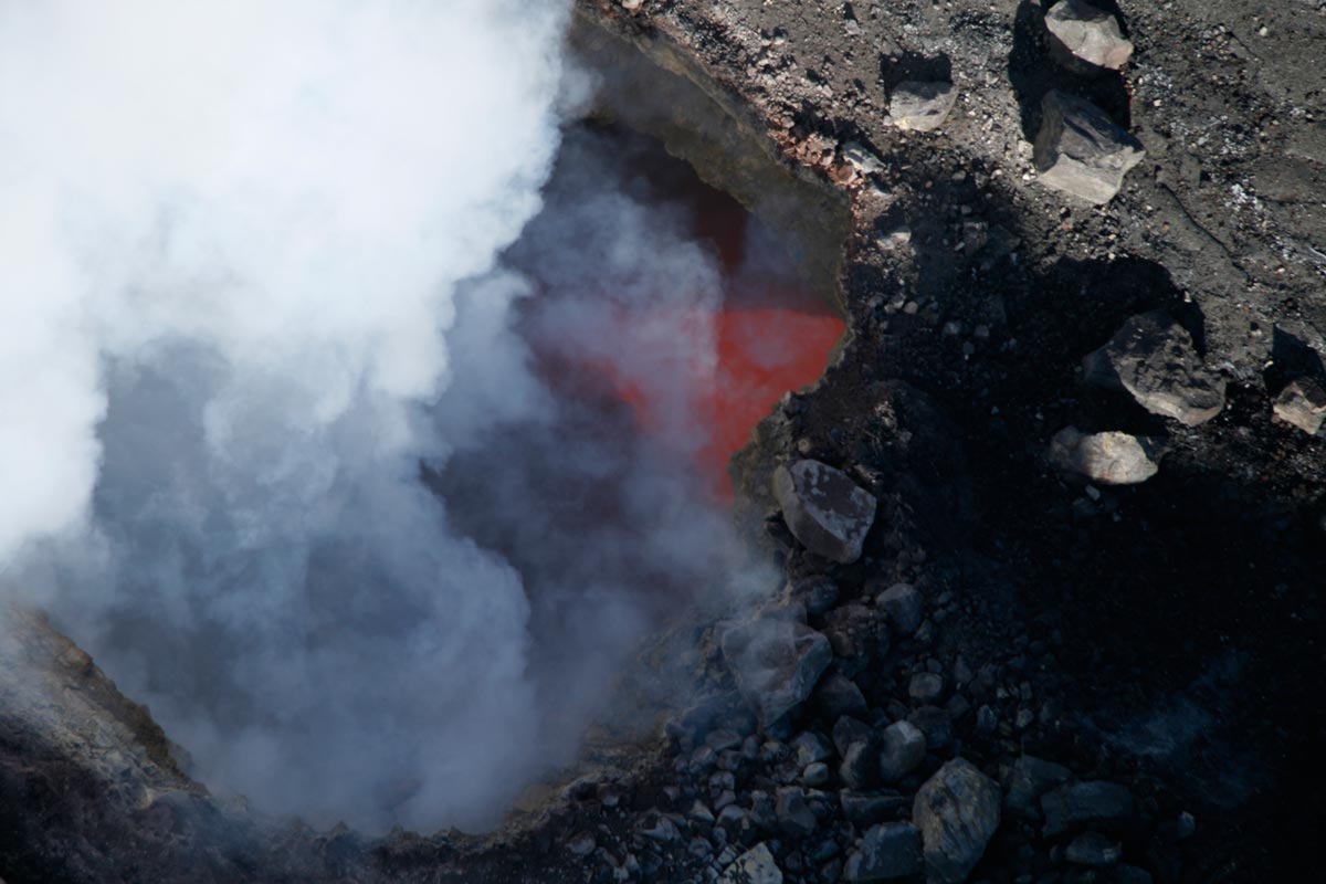 Cràter Halema'uma'u a Kīlauea