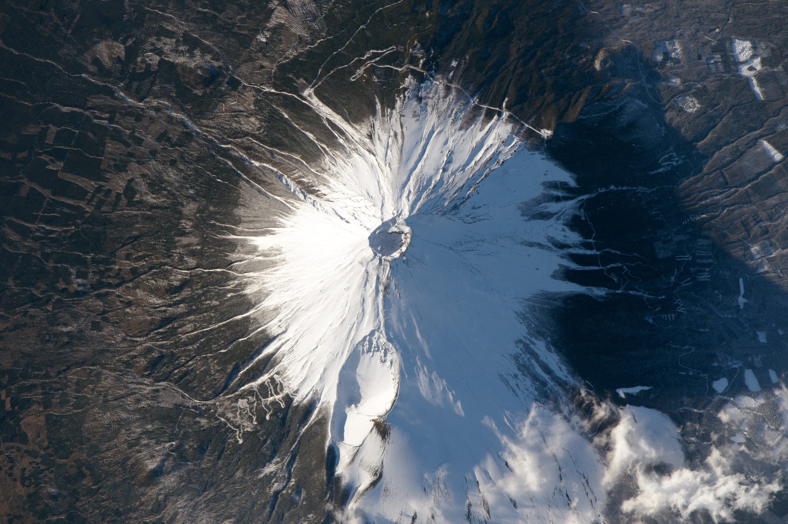 Mont Fuji vist des de l'ISS