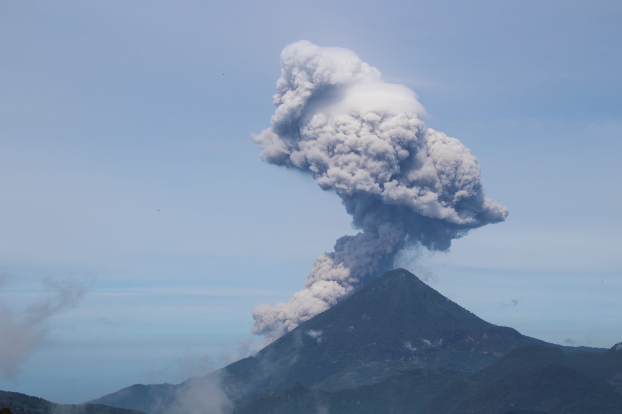 Erupció del dom Santiaguito