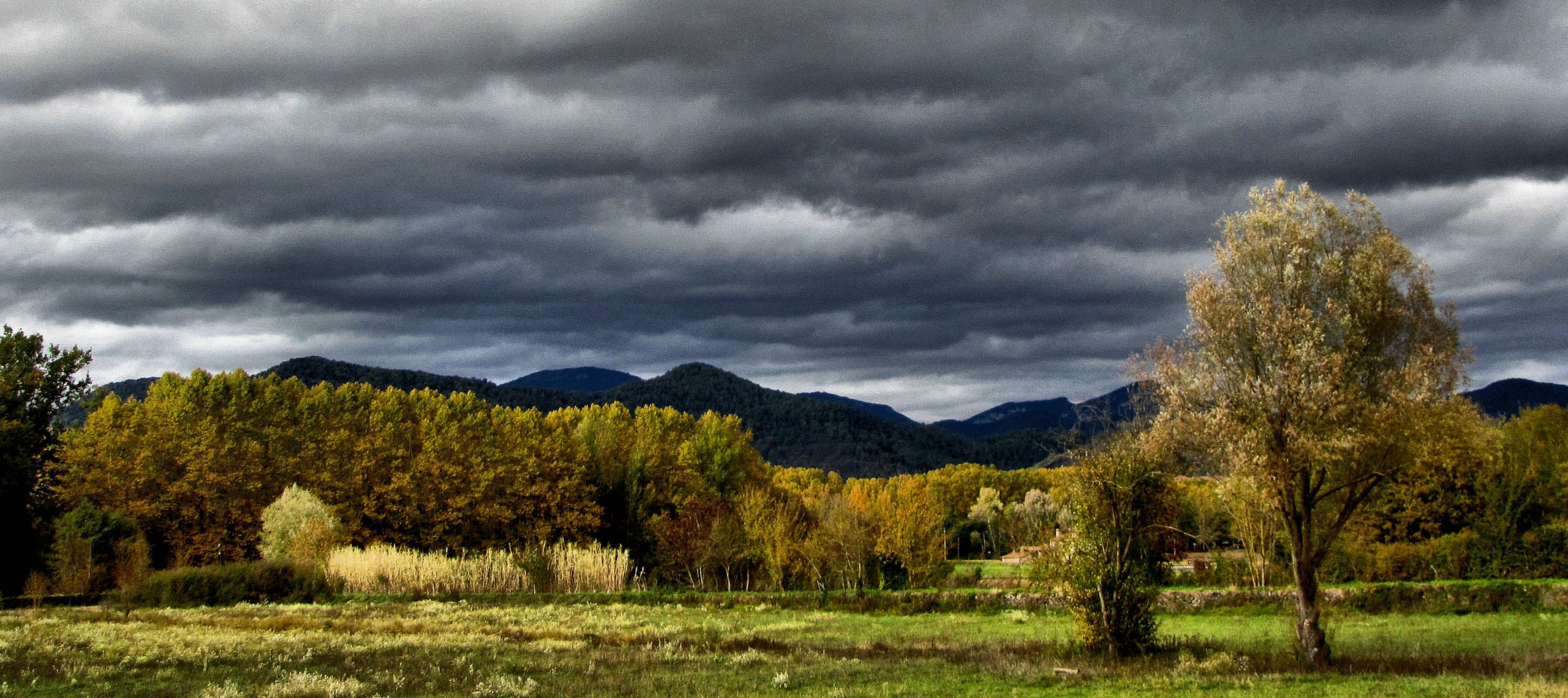 Paisatge de tardor a la Garrotxa